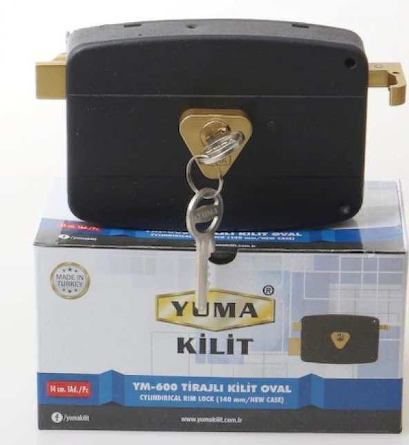 Yuma 14cm Oval Trajli Kilit Ym-600