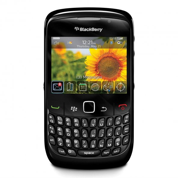 Blackberry Curve 8520 Cep Telefonu Siyah