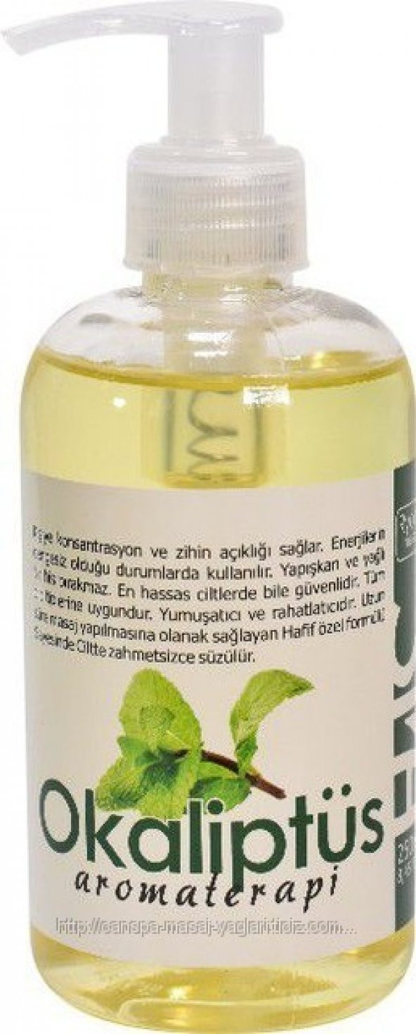 Okaliptüs Aromaterapi Masaj Yağı 250 ml.