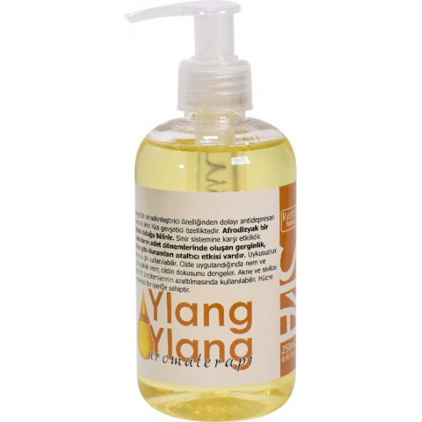Ylang Ylang Aromaterapi Masaj Yağı 250 ml.