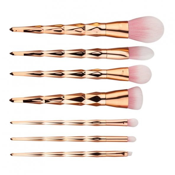 7 Parça Bronz Renkli Profesyonel Makyaj Seti - 2