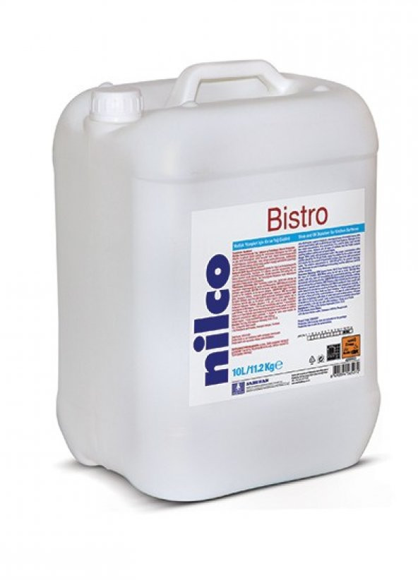 Nilco Bistro Mutfak Yüzey Kir ve Yağ Çözücü 20 Lt