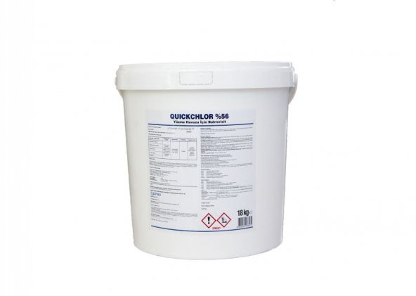 Havuz Dezenfektanı Toz Klor Quickchlor 56 50 Kg / GÜNSU