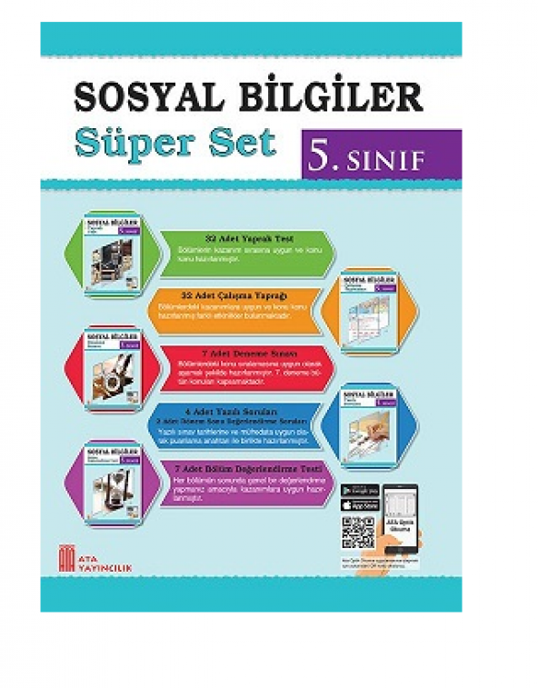 Ata 5.Sınıf Sosyal Bilgiler Süper Set 2019-2020