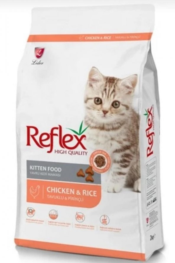 Reflex Tavuk Etli Yavru Kedi Maması 15 Kg
