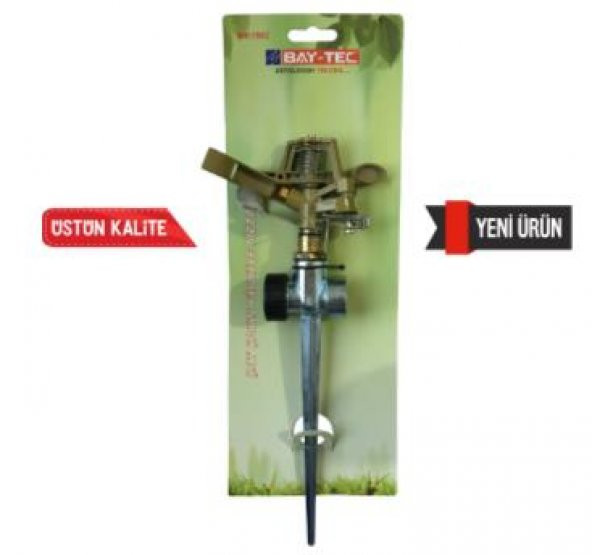 Bay-Tec Bahçe Sulama Çat Çatlı Metal Fiskiye - 1