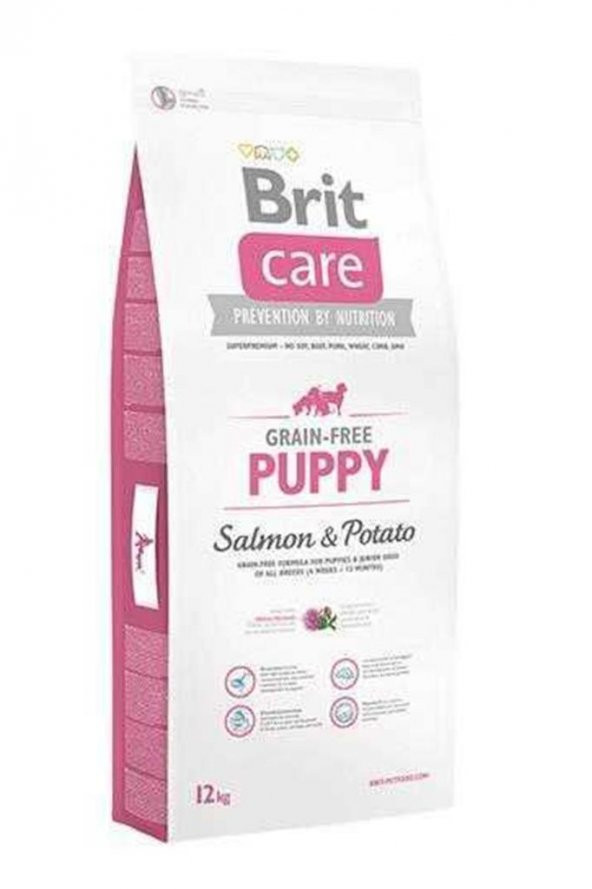 Brit Care Tahılsız Somonlu Patatesli Yavru Köpek Maması 12 Kg