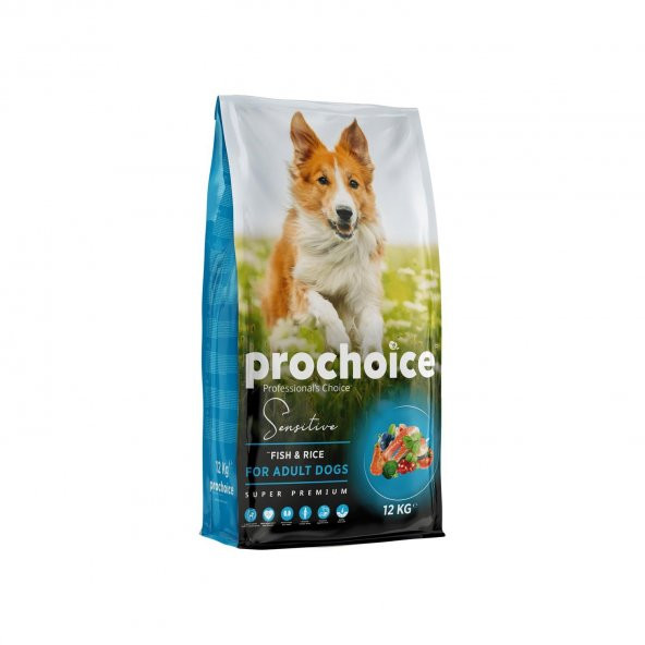 Prochoice Sensitive Balık Etli Yetişkin Köpek Maması 12 Kg