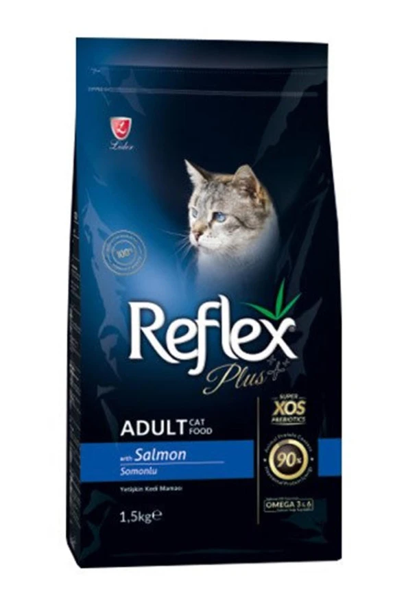 Reflex Plus Somonlu Yetişkin Kedi Maması 1.5 Kg