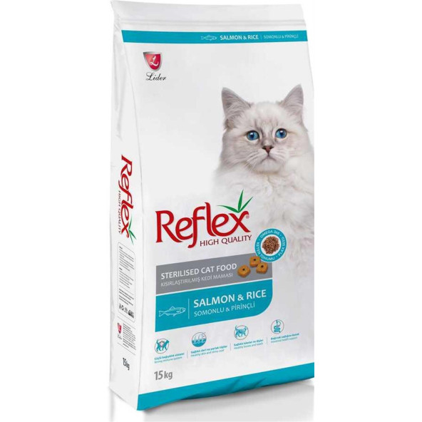 Reflex Kısırlaştırılmış Balıklı Yetişkin Kedi Maması 15 Kg