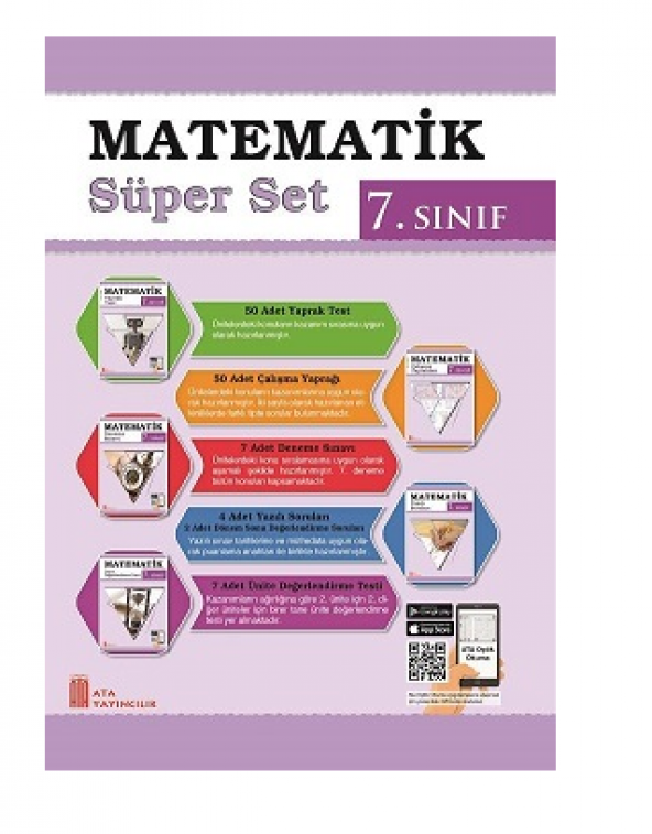 Ata 7.Sınıf Matematik Süper Set 2019-2020