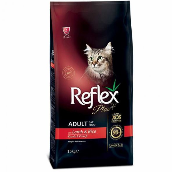Reflex Plus Kuzu Etli Yetişkin Kedi Maması 15 Kg