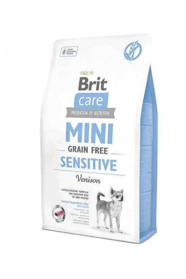 Brit Care Tahılsız Geyik Etli Mini Irk Yetişkin Köpek Maması 2 Kg