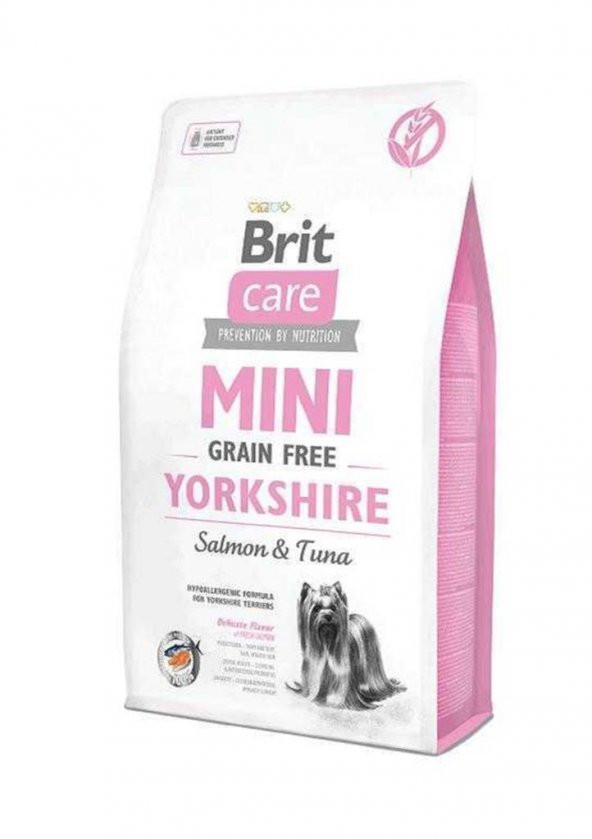 Brit Care Tahılsız Somonlu Yorkshire Mini Irk Köpek Maması 2 Kg