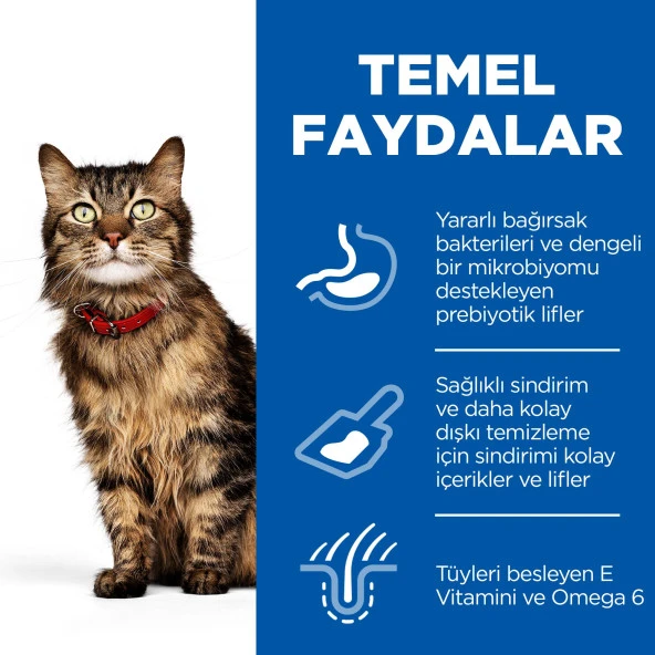 Hills Sensitive Stomach Skin Tavuk Etli Yetişkin Kedi Maması 1.5 Kg - 4