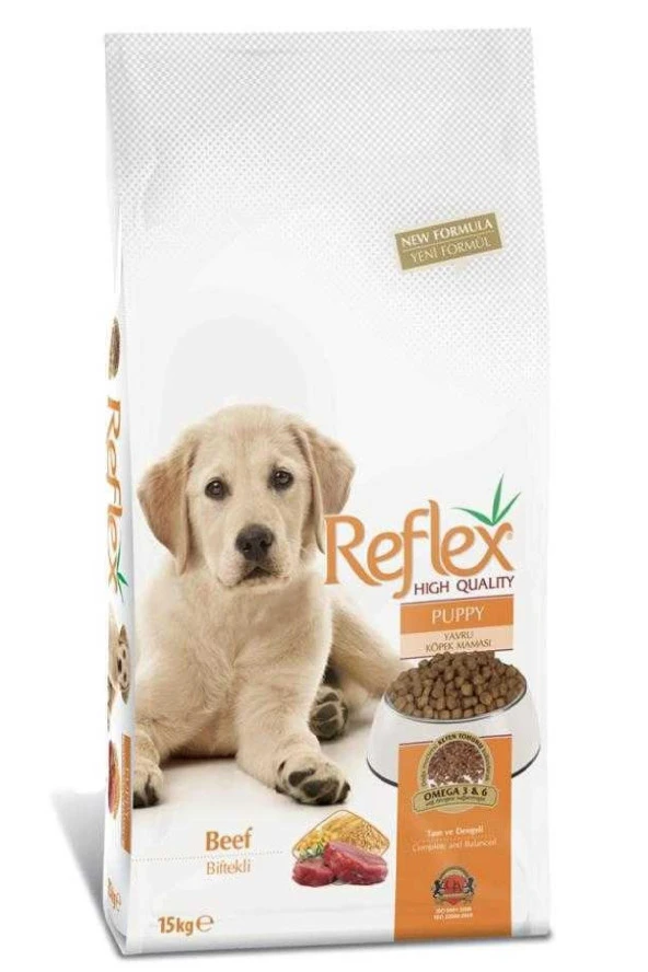 Reflex Biftekli Yavru Köpek Maması 15 Kg