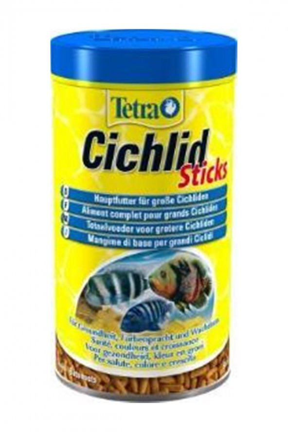 Tetra Cichlids Sticks Balık Yemi 500 Ml