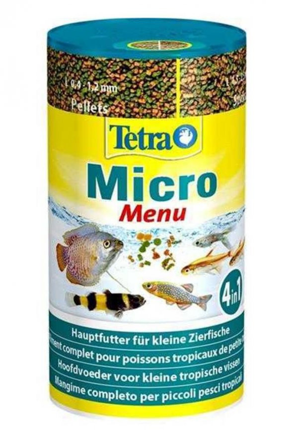 Tetra Micro Menü 4 in 1 Balık Yemi 100 Ml