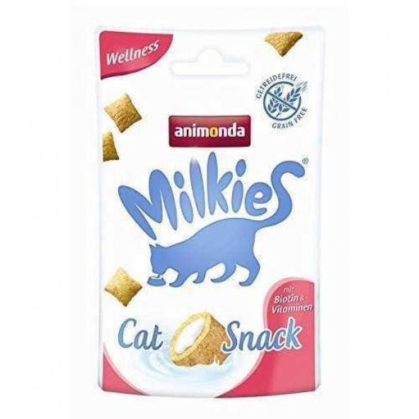 Animonda Milkes Tahılsız Vitamin ve Biotin Katkılı Kedi Ödülü 30 Gr
