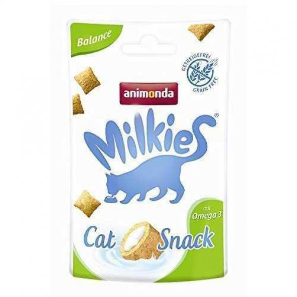 Animonda Milkies Tahılsız Omega 3 İlaveli Kedi Ödülü 30 Gr