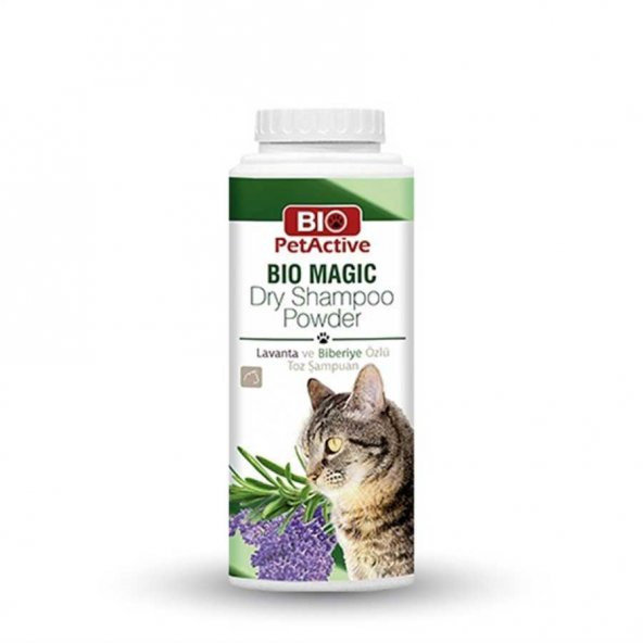 Bio PetActive Bio Magic Lavanta Biberiye Özlü Kuru Kedi Şampuanı 150 ml