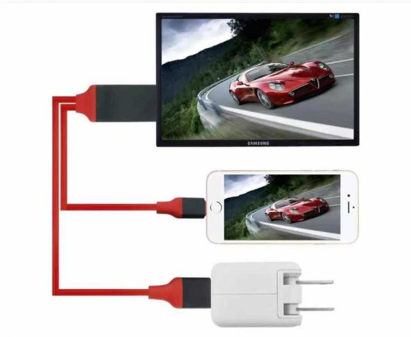 Apple iPhone Lightning HDMI Kablo - 4
