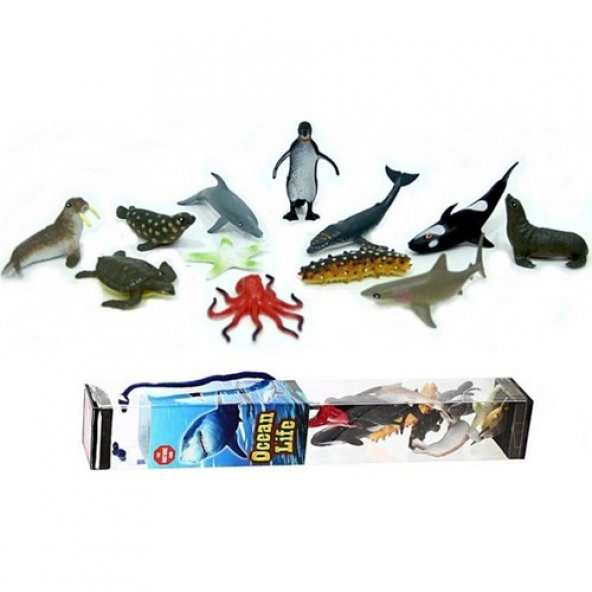 Bircan Oyuncak Deniz Hayvanları Okyanus Hayvan Set