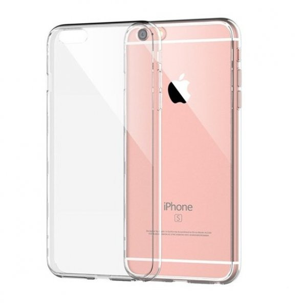 iPhone 6 / 6S Plus Premium TPU Şeffaf Silikon Kılıf