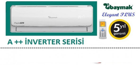 Baymak Elegant Plus 18 A++ 18000 BTU Inverter Duvar Tipi Klima - 5