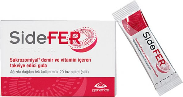 Sidefer Stick 14mg 20 Poşet SKT : 06/2021