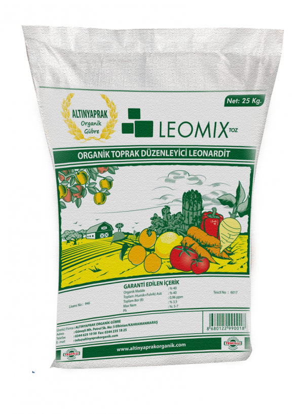 Leomix Organik Toprak Düzenleyici 25 Kg