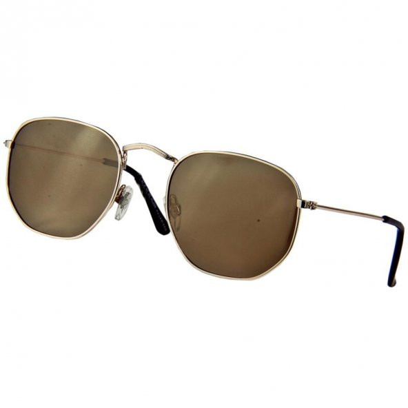 Daniel Klein Polarize Bayan Güneş Gözlüğü Beşgen Aynalı Camlı Model - 9