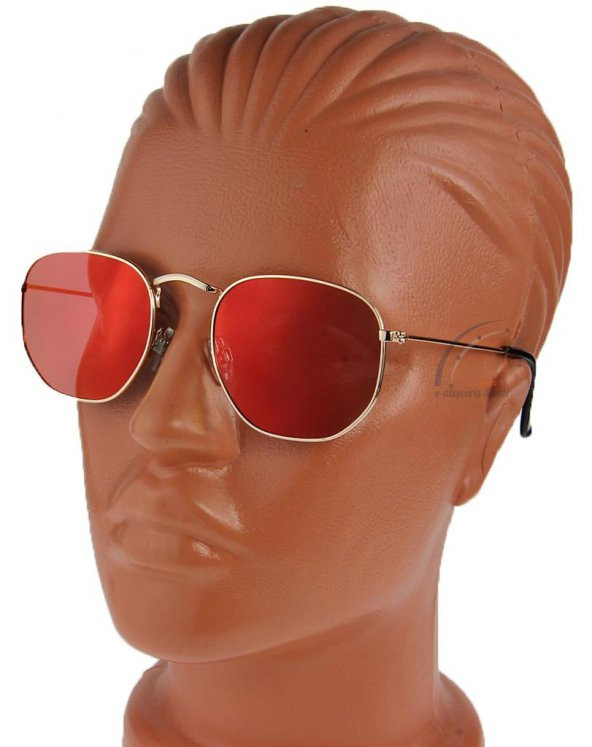 Daniel Klein Polarize Bayan Güneş Gözlüğü Beşgen Aynalı Camlı Model - 11