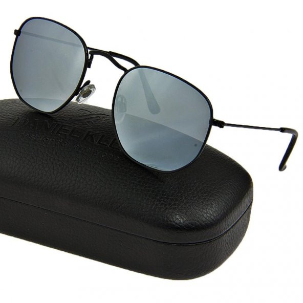 Daniel Klein Polarize Bayan Güneş Gözlüğü Beşgen Aynalı Camlı Model - 4