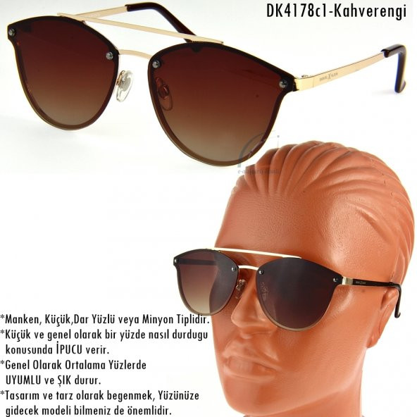 Daniel Klein DKPLRZ4178 Aynalı Bayan Güneş Gözlüğü - 2