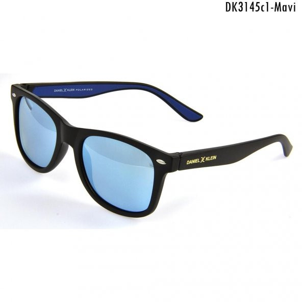 Daniel Klein Polarize Erkek Güneş Gözlüğü Wayfarer Model Kare Tasarım - 4
