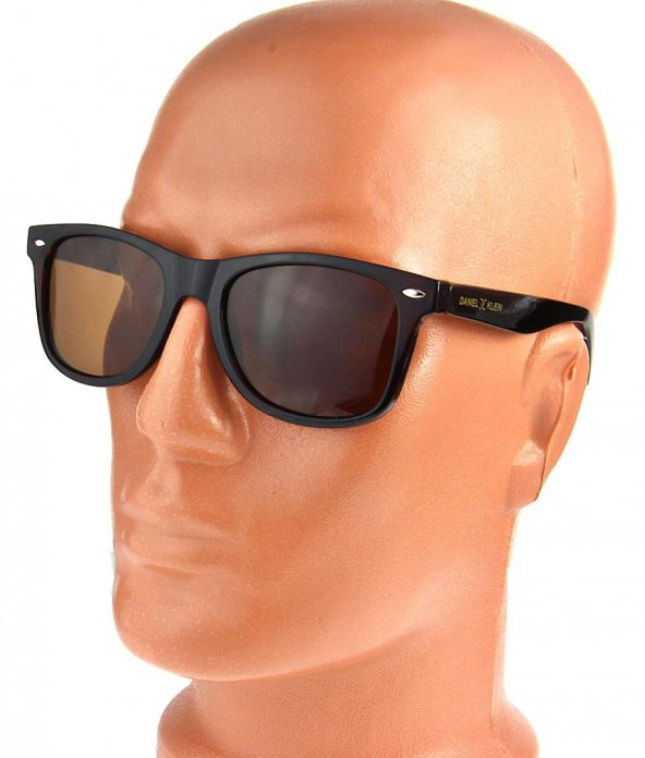 Daniel Klein Polarize Erkek Güneş Gözlüğü Wayfarer Model Kare Tasarım - 7