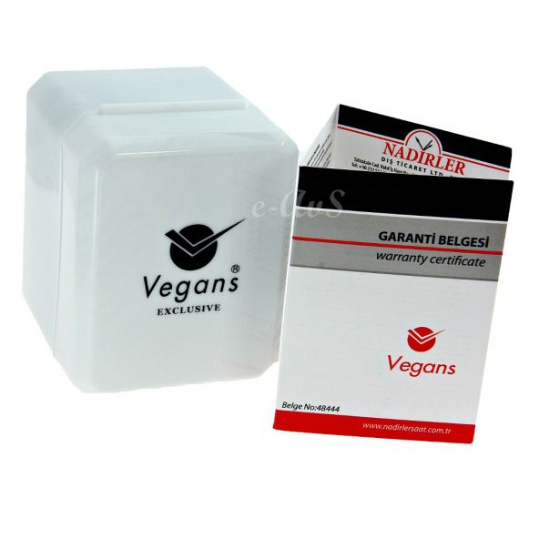Vegans Erkek Kol Saati Dijital Analog Çelik Kordon - 8