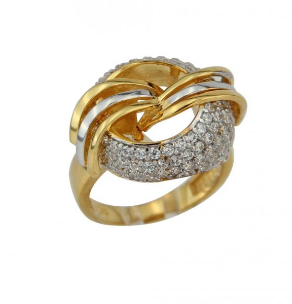 Özel tasarım gümüş bayan yüzüğü