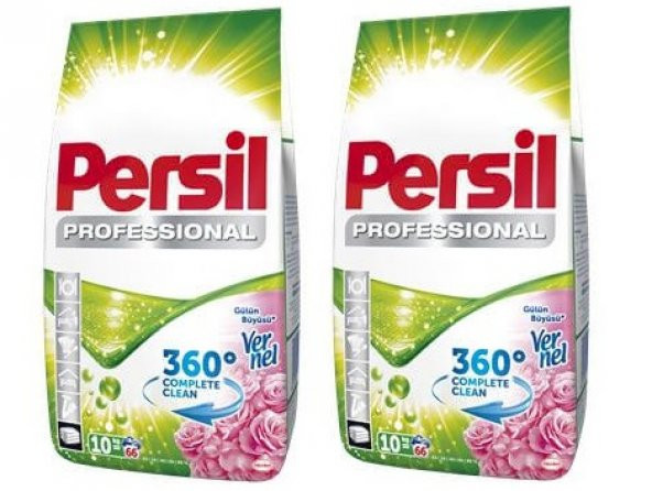 PERSİL MATİK GOLD GÜLÜN BÜYÜSÜ TOZ ÇAMAŞIR DETERJANI 10KG x 2 DETERJAN VERNEL 360