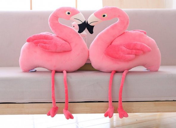 Aşkın Temsili Büyük Boy Peluş Flamingo Oyuncak Flamingo Hediyelik Yeniyıl