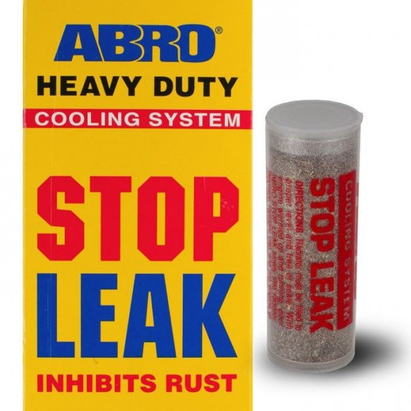 Abro Stop Leak Radyatör Çatlak Tıkayıcı Toz
