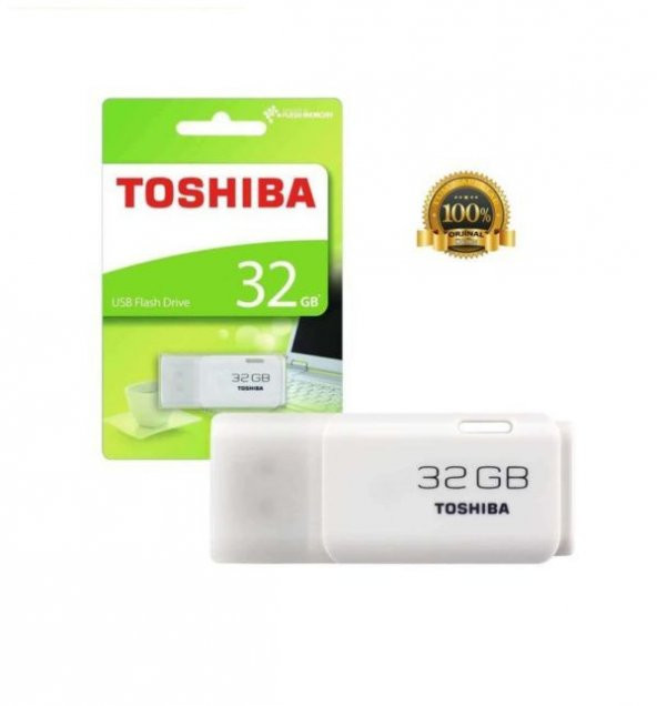 Toshiba 32Gb USB 2.0 BELLEK Hayabusa BEYAZ
