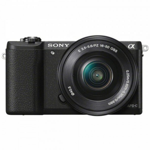 Sony a5100 16-50 mm Kit Fotoğraf Makinesi - Siyah
