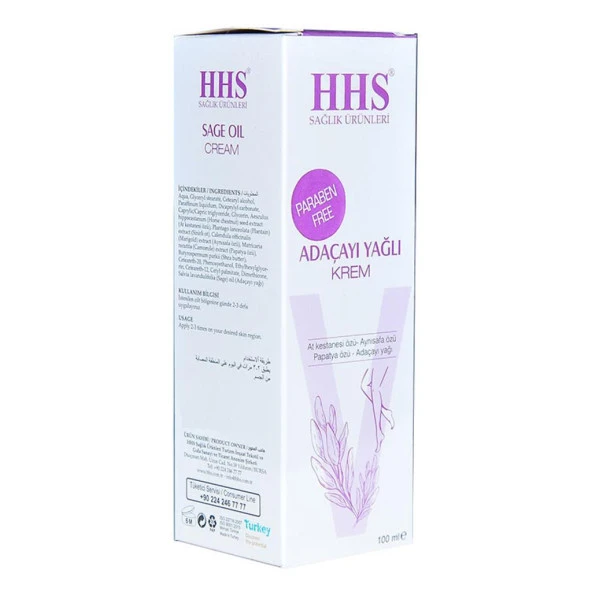 HHS Adaçayı Atkestanesi Aynısefa Papatya Yağlı Kremi 100 ML - 5
