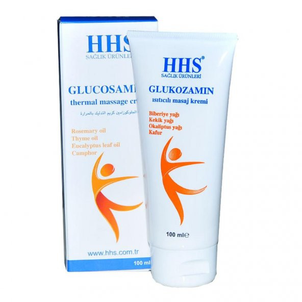 HHS ARTH260 Glukozamin Isıtıcılı Masaj Kremi Biberiye Kafur 100ML - 4