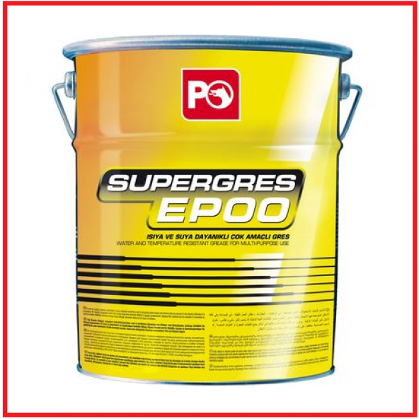 Petrol Ofisi Süper Gres EP00 - 15 Kg