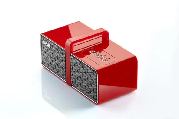 Hercules WAE-BTP03 MINI Kırmızı Beyaz Bluetooth Hoparlör - 2