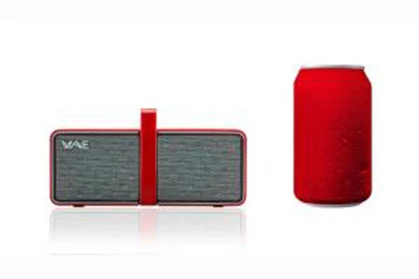Hercules WAE-BTP03 MINI Kırmızı Beyaz Bluetooth Hoparlör - 6