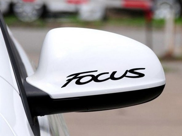 1 Çift Sağ Sol Ford Focus Ayna İçin Sticker Yapıştırma